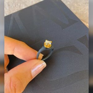 Beautiful topaz stone ring